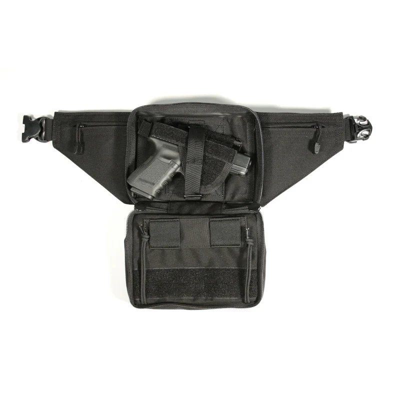 Nylon Concealed Firearm Fanny Pack Holster
